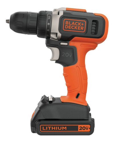 Taladro 2 Velocidades 20v Max Bcd703c1-b3 Black+decker