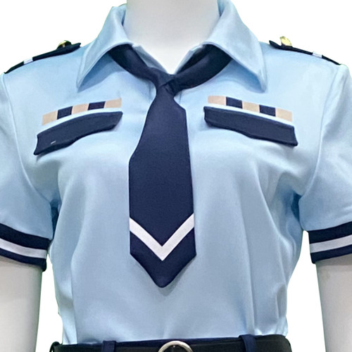 Rem Anime Costume Dog Ear Police Cosplay Costume For Women A