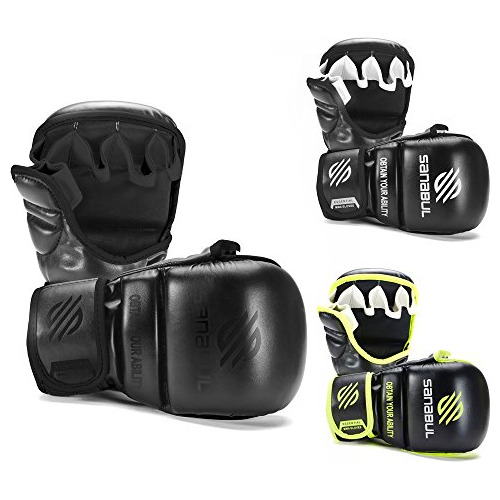 Guantes De Sparring Híbridos Mmama Esencial 7 Oz De Sanabul