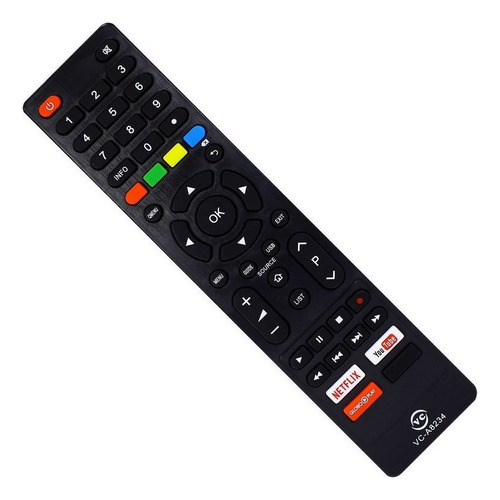 Controle Remoto Para Smart Tv Philco Teclas Apps