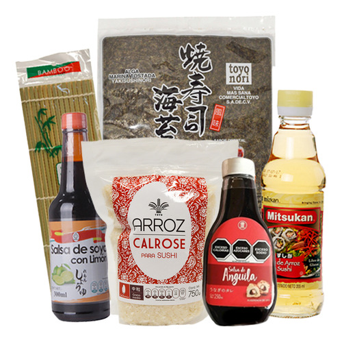 Paquete De Sushi, Toyo Foods, 6 Piezas