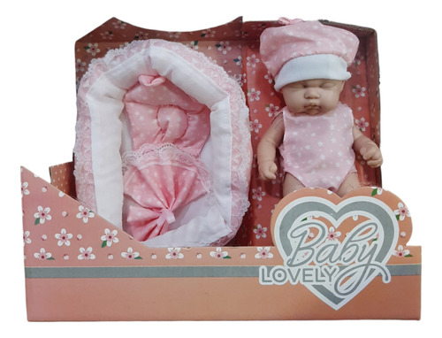 Toys Palace Bebe En Caja Con Acc  Mediano