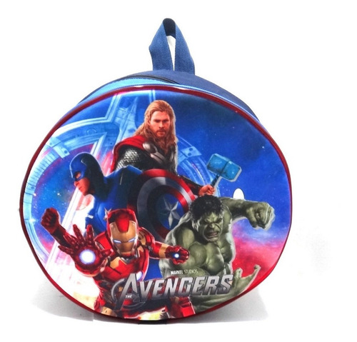 Bolso Morral Avengers Capitan Am Lista Escolar 30cm End Game