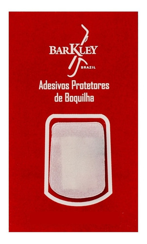 Adesivo Barkley Protetor De Boquilha Sax Alto 1 Unidade