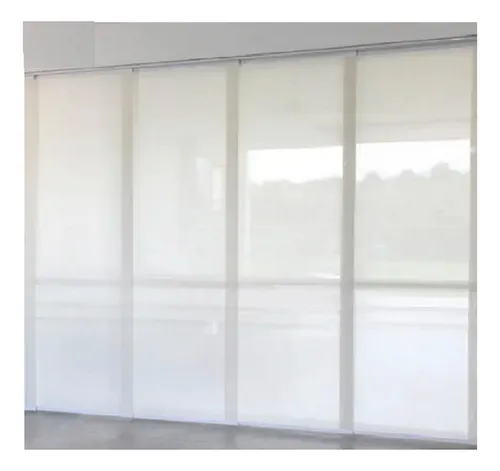 Persiana Panel Japonés Deluxe Tela Screen Ancho 300x230 Alto