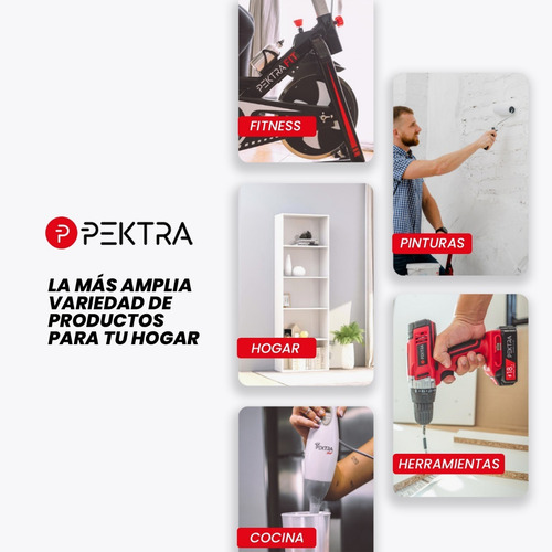 Imagen 9 de 10 de Ventilador 3 En 1 Pektra 3 Aspas Metalica 18p Pie Pared Piso