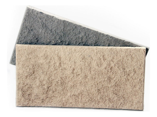 Revestimiento Simil Bloque Rustico Placas De Cemento Exterio