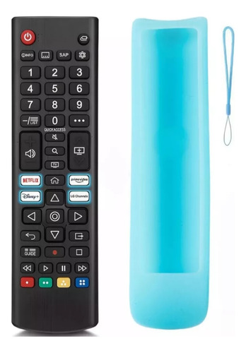 Mando A Distancia Universal De Tv Para LG Tv + Funda De Control Remoto Compatible Con Todos Los Modelos LG Smart Tv (lcd Led Uhd Oled Qned Nanocell 4k 8k, Etc.)