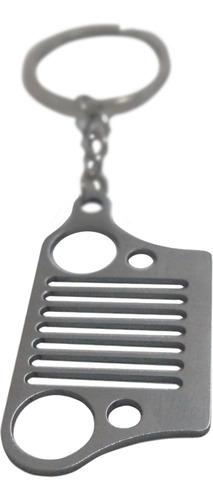 Chaveiro Com Frente De Carro Argola Em Inox Escovado