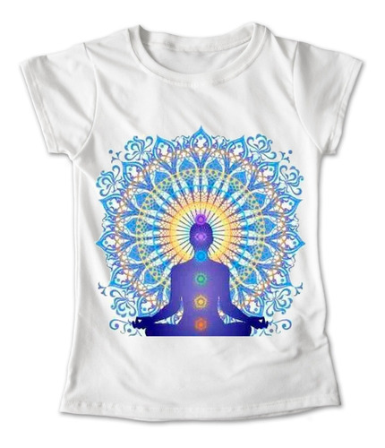 Blusa Yoga Namaste Playera Estampado Colores Work 073