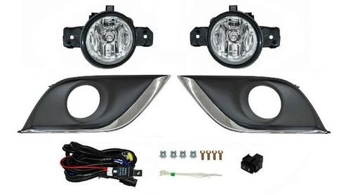 Kit De Camineros Con Molduras Cromadas Nissan Versa 2015-19