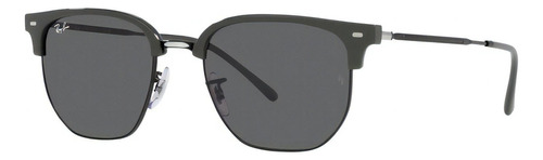 Óculos Solar Ray Ban Rb4416 New Clubmaster Cinza/preto Orig. Cor Da Armação Cinza/preto Brilho Cor Da Haste Cinza/preto Brilho Cor Da Lente Cinza Desenho Quadrado