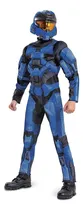 Comprar Disfraz De Halo Spartan, Mono Y Máscara Oficial De Halo Blue