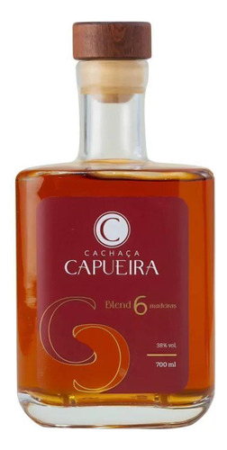 Cachaça O Blend 6 Madeiras 750ml - Exclusiva E Sofisticada