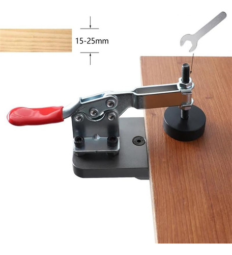 Soporte Taladro Punzón Carpintero 35mm Ajustable Orificio