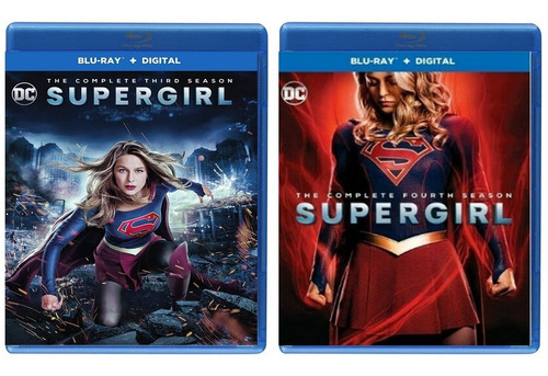 Supergirl Dc Comics Paquete Temporada 1 2 3 4 Blu-ray