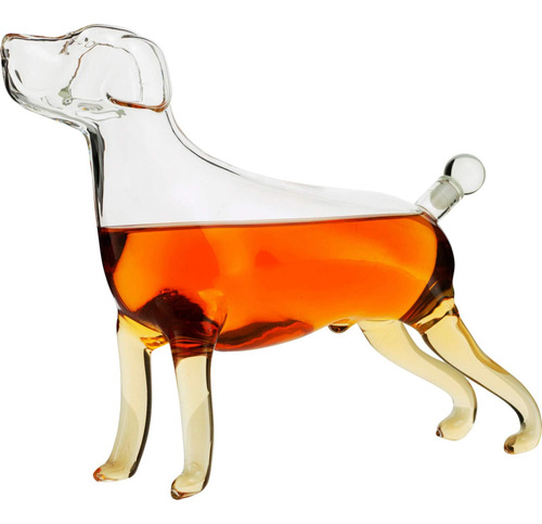 Decantador De Vino Y Whisky Dog Animal The Wine Savant - Her