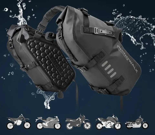 Alforjas Maletas Moteras Universales Impermeables 28l