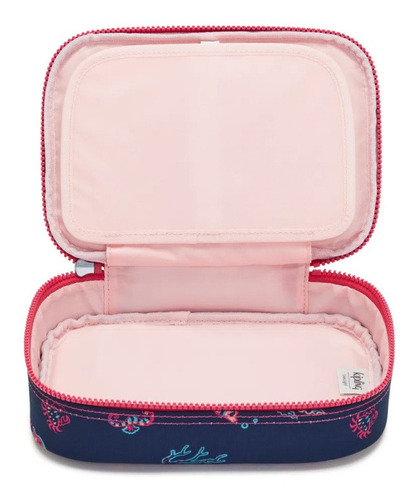 Imagem 3 de 6 de Estojo Grande 100 Pens Kipling Sea Island Print