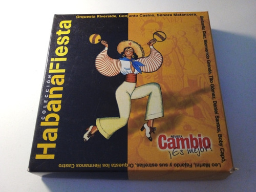 Box Colección Habana Fiesta Cuba - Sonora Matancera Cd X 4