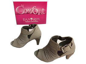 Botas De Cano Curto Ramarim - Botas Femininas Pele com o Melhores Preços no Mercado Livre Brasil