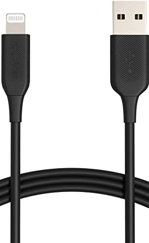 Amazon Basics Usb-a A Relámpago Cable De Carga Abs, Cargador