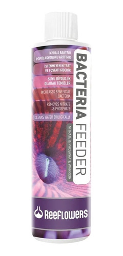 Reeflowers Bacteria Feeder 85ml - Acelera A Ciclagem 