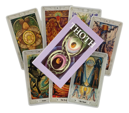 Tarot Thoth Aleister Crowley (alternativo) + Instructivo Pdf