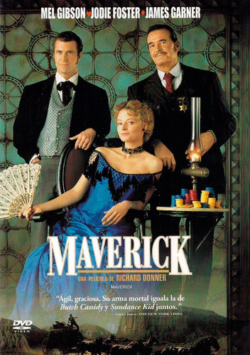 Dvd - Maverick - Mel Gibson - Jodie Foster