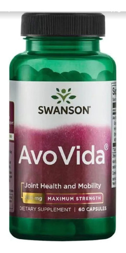 Avovida Força Máxima 300mg Swanson 60 Capsulas