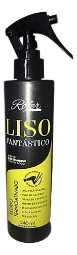 Fluido Pre Escova Termoativado Liso Extremo Liso Fantástico 240ml Rofer Profissional