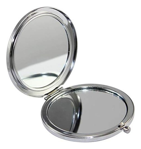 Silly Obsessions Hola, Hermoso Espejo Compacto Con Aumento Y