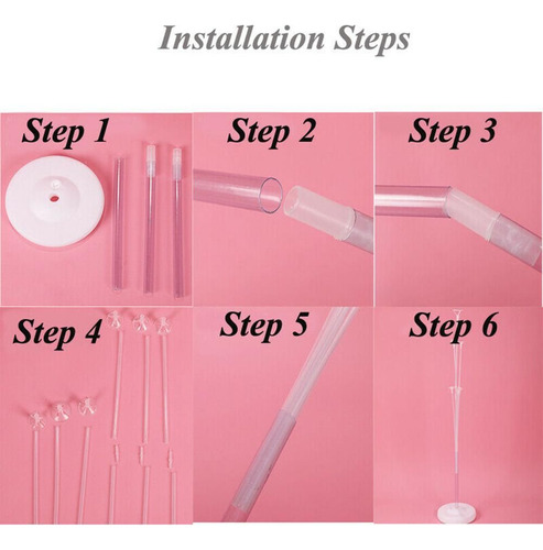 Soporte Para Globos Con Forma De Columna, Suministros Para F