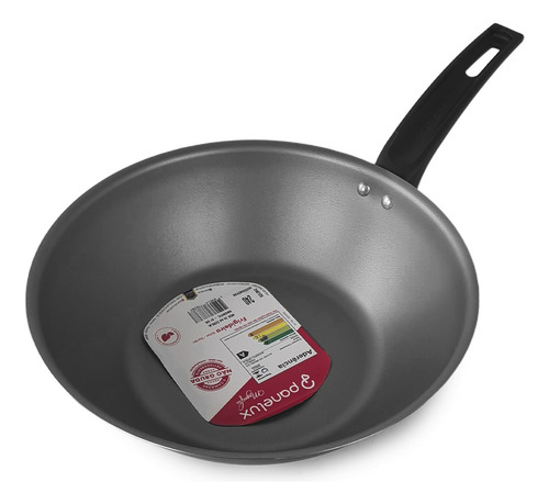 Wok Aluminio Panelux Magnific 24 Cm Grafito
