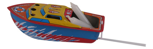 - Boat Juguete De Hojalata Flotando Con Vapor / Vela Power