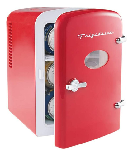 Frigidaire Red Efmis129- Cp4 Mini Refrigerador Portátil Comp