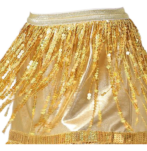 Falda De Danza Del Vientre Para Mujer, Faldas Con M Dorado