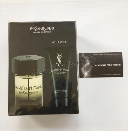 Perfume La Nuit De L'homme By Ysl. Estuche De 2 Piezas