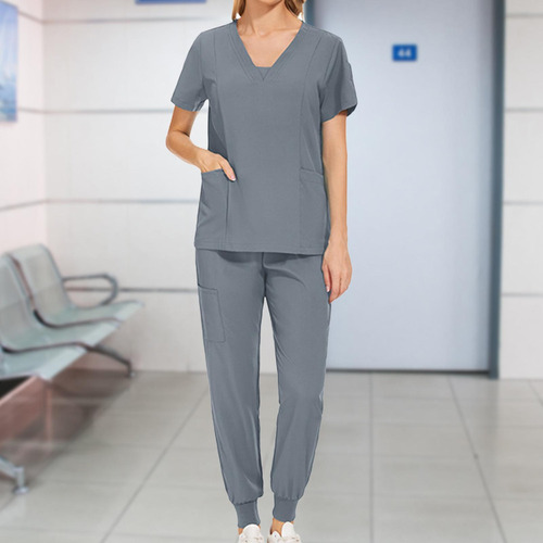 Conjunto De Traje Médico Para Mujer, Uniforme De Enfermera,