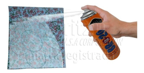 Adhesivo Temporal Spray Br20 Aplique Telas Bordados Moritzu