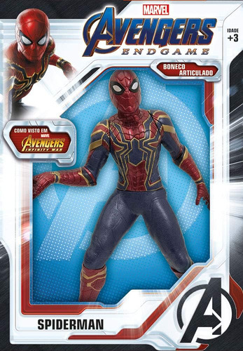 Muñeco Coleccionable Iron Spider Avengers Endgame 50cm