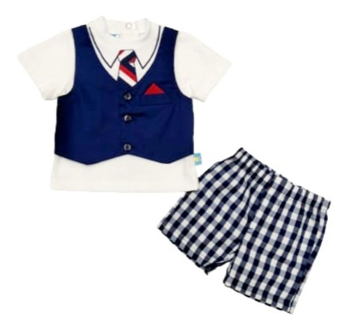 Conjunto Bebé Niño 2 Piezas  Short Tabitas 11211801