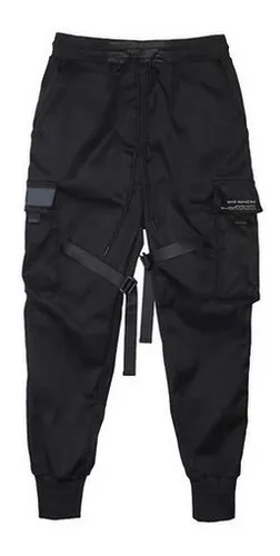 comprar Calças Cargo Casual Harem Joggers Hip Hop Para Masculina