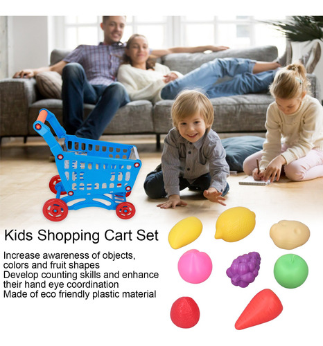 Set De Carrito De Compras De Juguete Para Niños Educational