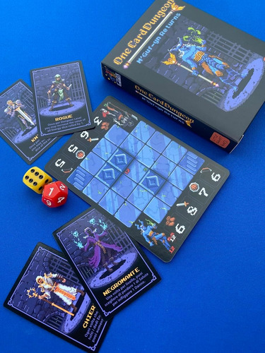 One Card Dungeon Expansion M'guf-yn Regresa El Juego De Mesa