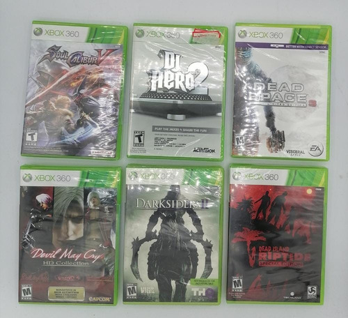 Imagen 2 de 9 de Xbox 360 Juegos Nuevos Originales Y Sellado C/u A 100 Soles!