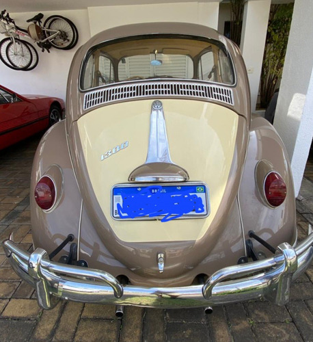 Lindo E Único Fusca 1300 Ano 1968 Bicolor Bege Trigo/nilo