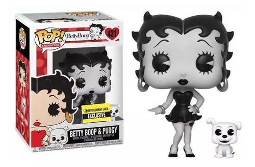 Funko Pop Betty Boop Funko Pop Pin Up Blanco/ Negro Cartoon