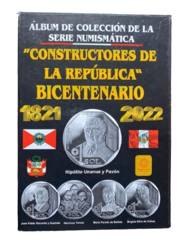 Álbum Colección Monedas Peru