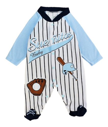Pijama Bebe Enteriza Beisbol